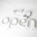 Неонова вивіска "OPEN" RGB синхронно вся вивіска (з контролером)"