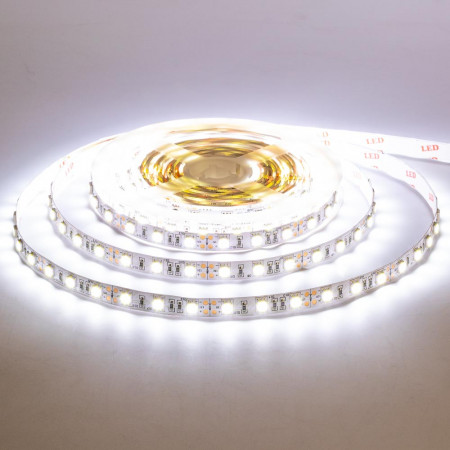 Світлодіодна стрічка біла 24V smd5050 60LED/м IP65