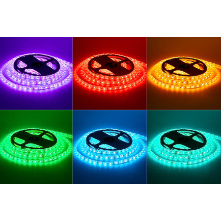 Світлодіодна стрічка smd 2835 AVT-600RGB2835-24V