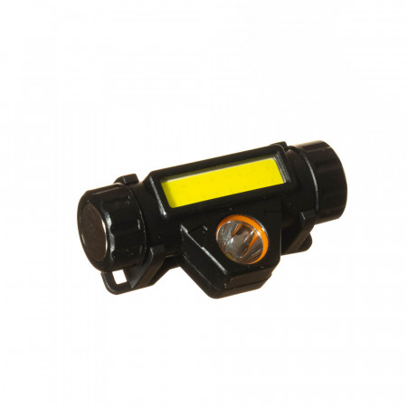 Ліхтар налобний акумуляторний з USB REF:15824
