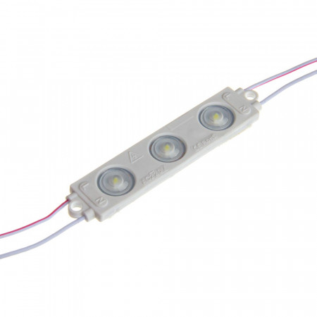 Світлодіодний модуль 12В білий холодний 3led smd3030 1.5W IP65