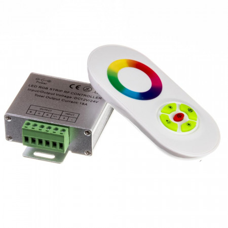 RGB контролер сенсорний радіо 18А/216Вт