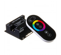 Контролер RGB 18A, 12Вт (Radio 6 кнопок) чорний