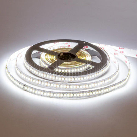 Світлодіодна стрічка 12В холодна біла 204led/m AVT smd2835 IP20, 1м