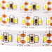 Світлодіодна стрічка 12В біла 204led/m AVT smd3014 IP20, 1м