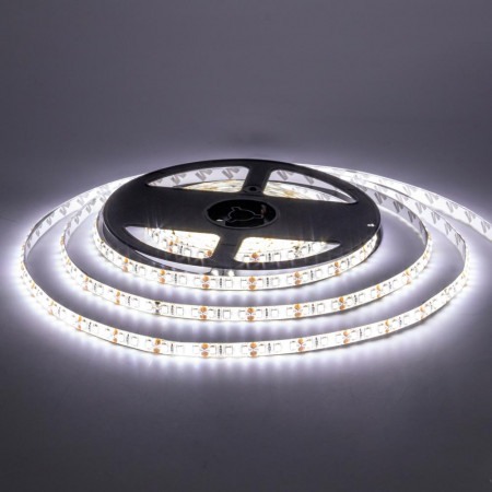 Світлодіодна стрічка 12В біла нейтральна 60led/m AVT smd3528 IP20, 1м