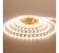 Світлодіодна стрічка 12В біла тепла 60led/m AVT smd5050 IP20, 1м