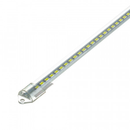 Світлодіодна лінійка 220В 13Вт 4000-4500K IP44 smd5730 прозора (100 см)