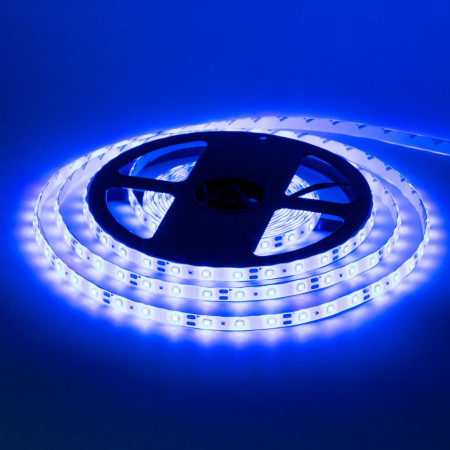 Світлодіодна стрічка 12В синя 60led/m IP65 smd2835, 1м