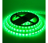 Світлодіодна стрічка 12В зелена 60led/m IP20 smd2835, 1м