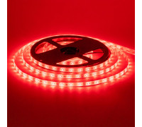 Світлодіодна стрічка 12В червона 60led/m IP20 smd2835, 1м