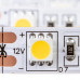 Світлодіодна стрічка 12В тепла біла 60led/m Motoko smd5050 IP20, 1м
