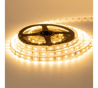 Світлодіодна стрічка 12В біла тепла 60led/m IP20 smd5730, 1м