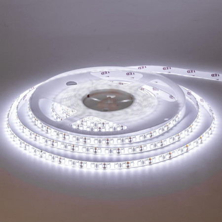 Світлодіодна стрічка 12В біла 120led/m Motoko smd2835 IP20, 1м