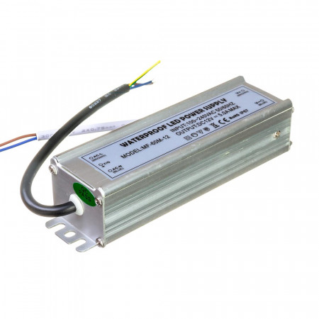 Блок живлення 12В F-5А 60W IP65