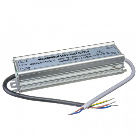 Блок живлення 12В F-8.3А 100W IP65