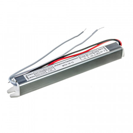 Блок живлення 12В SLIM-1.5А 18W IP20