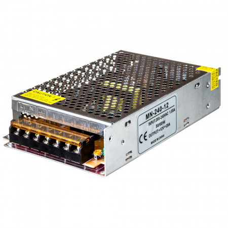 Блок живлення 12В MN-20А 240W IP20
