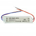 Блок живлення 12В SLIM PLASTIC-5А 60W IP65