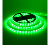 Світлодіодна стрічка 12В зелена 60led/m smd5050 IP20, 1м
