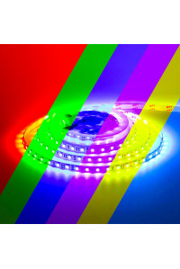 Світлодіодна стрічка 12В 60led/m RGB smd5050 IP65, 1м