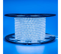 Світлодіодна стрічка 220В синя AVT 120led/m smd2835 4W/m IP65, 1м