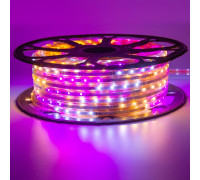 Миготлива світлодіодна стрічка Multi-Color 220В 48led/m smd2835 6W/m IP65, 1м