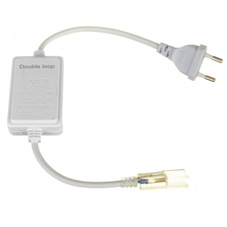 Адаптер живлення світлодіодної стрічки 220В Multi-Color smd2835-48 лід/м + контролер + конектор 2pin