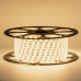 Світлодіодна стрічка 220В біла тепла 120led/m smd2835 12W/m IP65, 1м