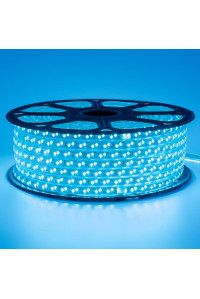 Світлодіодна стрічка 220В синя 120led/m smd2835 12W/m IP65, 1м