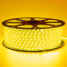 Світлодіодна стрічка 220В жовта 120led/m smd2835 12W/m IP65, 1м