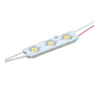 Світлодіодний модуль 12 В білий теплий smd5730 3led 1.5 Вт IP65