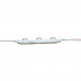 Світлодіодний модуль 12 В білий теплий smd5730 3led 1.5 Вт IP65