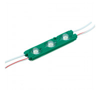Світлодіодний модуль 12 В зелений smd5730 3led 1.5 Вт IP65