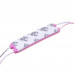 Світлодіодний модуль 12 В рожевий smd5730 3led 1.5 Вт IP65