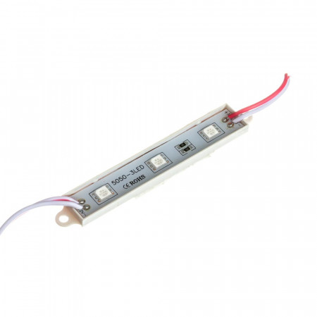 Світлодіодний модуль 12В червоний 3led smd5050 0.72W IP65