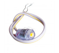 Світлодіод швидкого монтажу 12В жовтий 1led 0.08W IP65