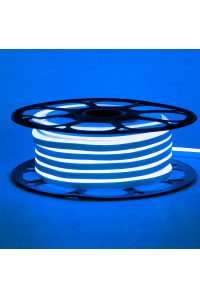 Світлодіодний неон 220В синій AVT-1 120led/m smd2835 7W/m IP65, 1м