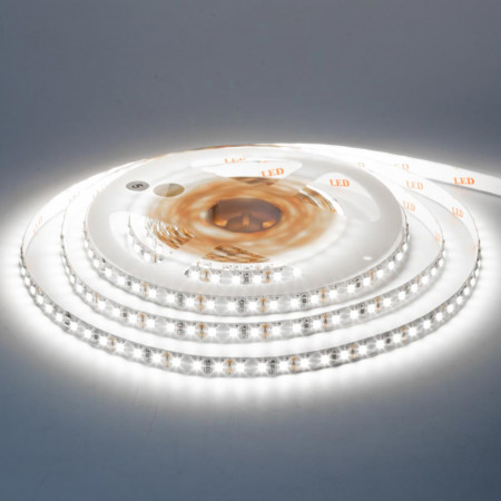 Світлодіодна стрічка 12В біла 120led/m AVT-New smd2835 IP65, 1м
