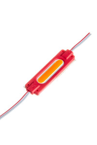 Світлодіодний модуль СОВ 12В червоний 1led 2W овальний IP65