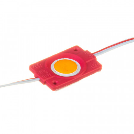 Світлодіодний модуль 12 В червоний СОВ круглий 1led 2,4 Вт IP65