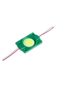 Світлодіодний модуль СОВ 12В зелений 1led 2.4W круглий IP65