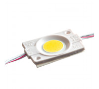 Світлодіодний модуль 12 В жовтий СОВ круглий 1led 2,4 Вт IP65