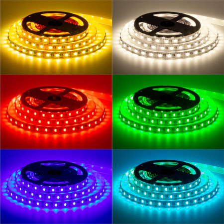 Світлодіодна стрічка RGBW 12В 60led/m smd5050 IP20, 1м