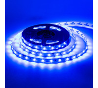 Світлодіодна стрічка синя 12 В AVT smd3528 60led IP20, 1м