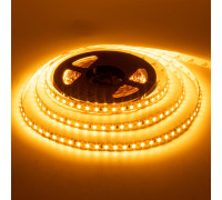 Світлодіодна стрічка 12В жовта 120led/m AVT smd3528 IP20, 1м