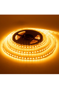 Світлодіодна стрічка 12В жовта 120led/m AVT smd3528 IP20, 1м