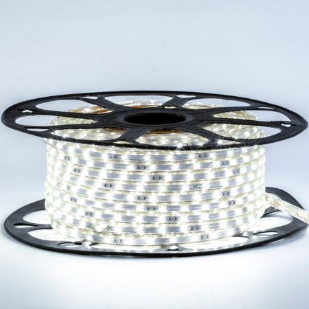Світлодіодна стрічка 220В біла 48led/m smd2835 6W/m IP65, 1м