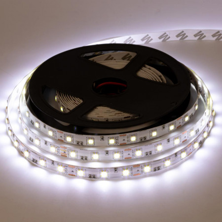 Світлодіодна стрічка 12В біла 60led/m smd4040 IP20, 1м