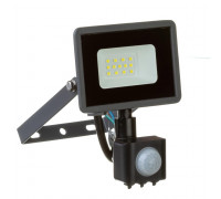 Led прожектор з датчиком руху AVT 10Вт IP65 6000К